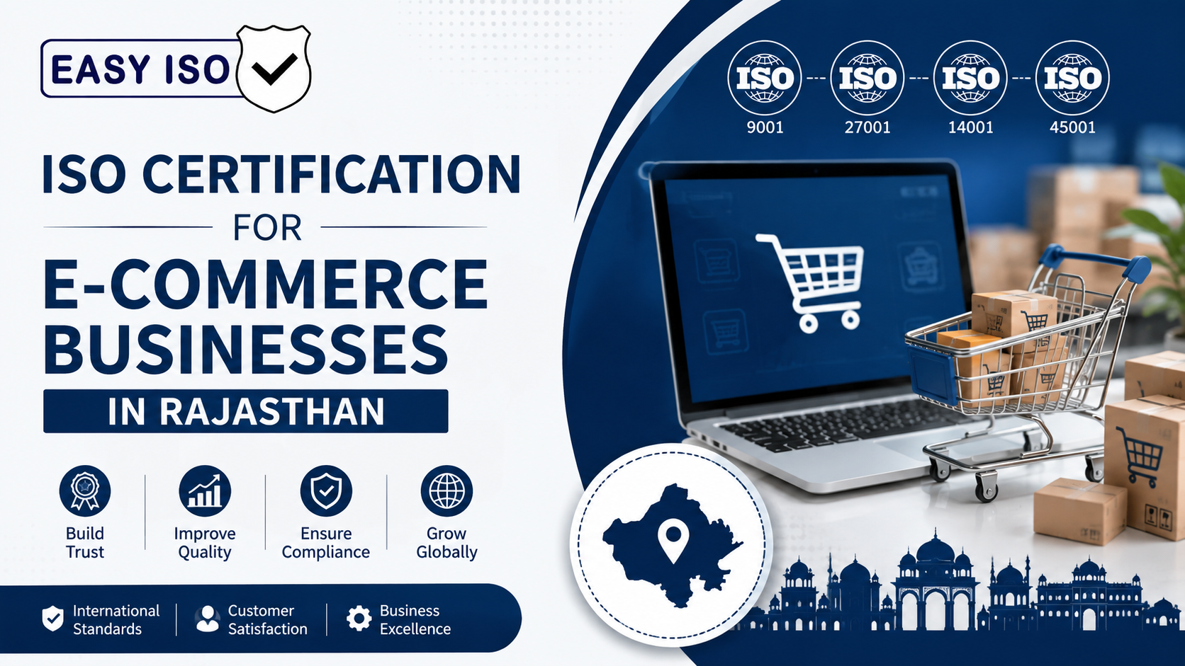 ISO Certification for E-commerce Businesses in Rajasthan